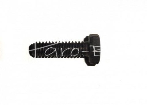 Śruba z łbem 6-kątnym pełny gwint 1/4" x 7/8" UNC DIN933 - pokrywy rozrządu MF