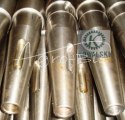 Wał główny dwustożkowy przekładni glebogryzarka Z-9 9:32 150001006 555mm Rolmus