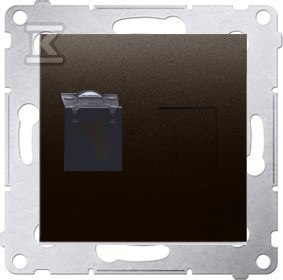 GN.KOMP.RJ45 KAT6 PRZES.BRĄZ SIMON54 GN.KOMP.RJ45 KAT6 PRZES.BRĄZ SIMON54
