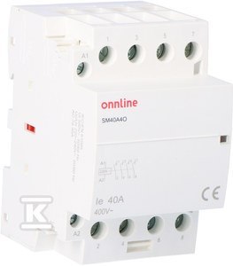 STYCZNIK MOD.4NO 40A 20V ONNLINE STYCZNIK MOD.4NO 40A 20V ONNLINE