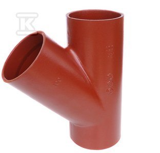 TRÓJNIK ŻELIWNY SML 200X100/45