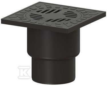 WPUST PODWÓRZOWY ALRONDO DN100 PIONOWY WPUST PODWÓRZOWY ALRONDO DN100 PIONOWY