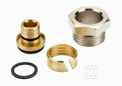 ZŁĄCZKA ALUPEX 16 X 2MM NIKL ZŁĄCZKA ALUPEX 16 X 2MM NIKL