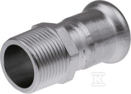 ZŁĄCZKA 28X1 GZ INOX PRESS