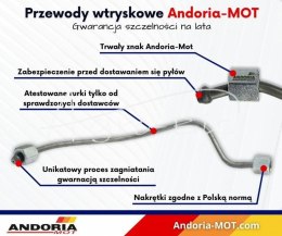 Przewód wtryskowy 3-cyl. Ursus MF3 ANDORIA