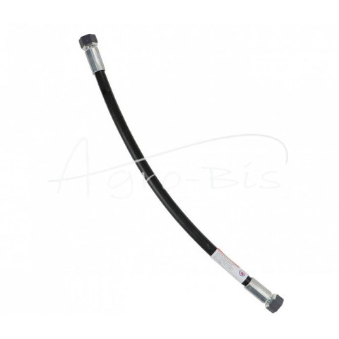 Przewód hydrauliczny gwint M18x1,5 proste (DKOL - DKOL) L-500mm DN10-1SN 5040320790 Bizon (AA-10-500, P11P11) 18MPa PZL HYDRAL