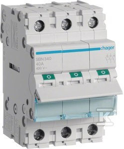 MOD.ROZŁĄCZ.IZOL.3P 40A 400VAC MOD.ROZŁĄCZ.IZOL.3P 40A 400VAC
