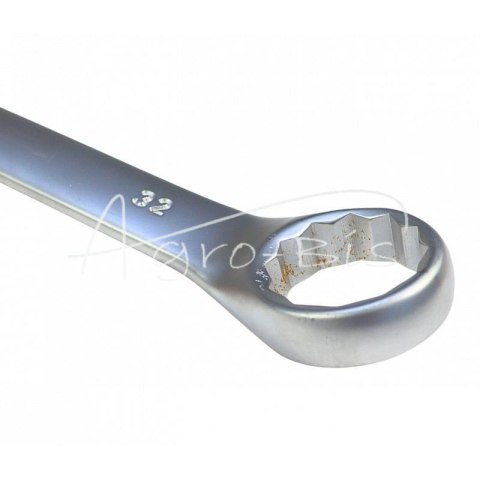 Klucz płasko oczkowy 32mm CR-V satynowy Klucz płasko oczkowy 32mm CR-V satynowy
