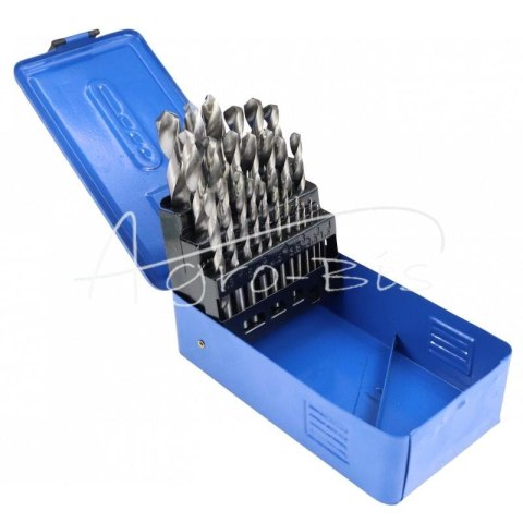 Komplet wierteł do metalu HSS 25cz 1-13mm Komplet wierteł do metalu HSS 25cz 1-13mm