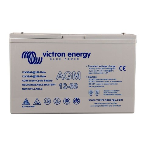 12V/38Ah AGM Deep Cycle Batt 12V/38Ah AGM Deep Cycle Batt