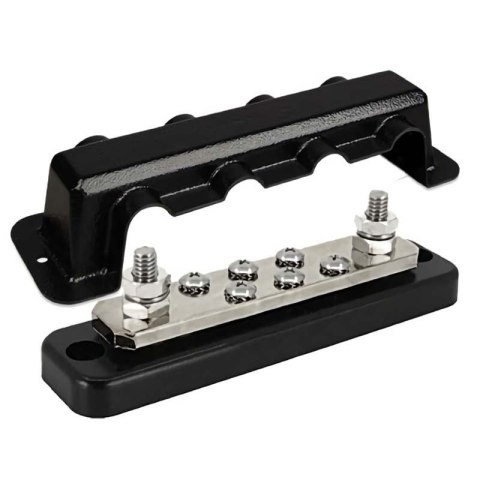 Busbar 250A 2P with 6 screws +cover