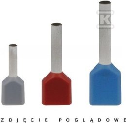 KOŃCÓWKA KABLOWA HI 2X4/12 (100 SZT.)