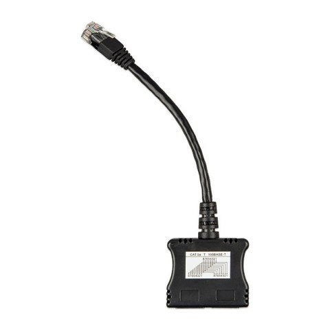 RJ45-splitter 1xRJ45 male/15cm cable/2xRJ45 female