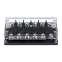 Six-way fuse holder for Mega-fuse with busbar (250A)