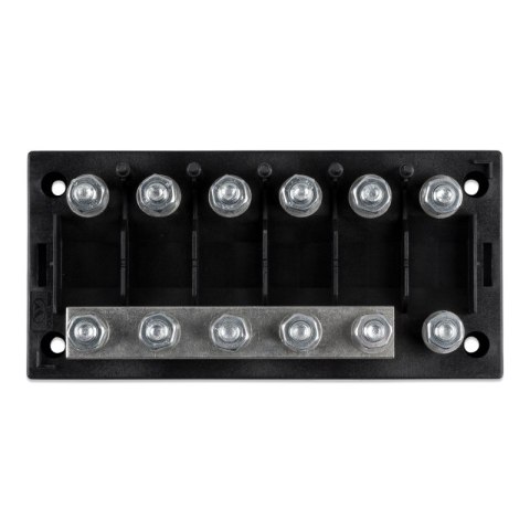 Six-way fuse holder for Mega-fuse with busbar (250A) Six-way fuse holder for Mega-fuse with busbar (250A)