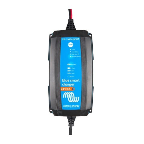 Blue Smart IP65 Charger 24/8 + DC connector Blue Smart IP65 Charger 24/8 + DC connector