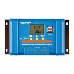 Panel słoneczny 150W i akumulator żelowy 75Ah z regulatorem LCD