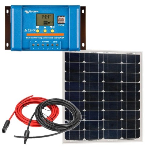 Panel słoneczny 20W z regulatorem ładowania 5A Panel słoneczny 20W z regulatorem ładowania 5A