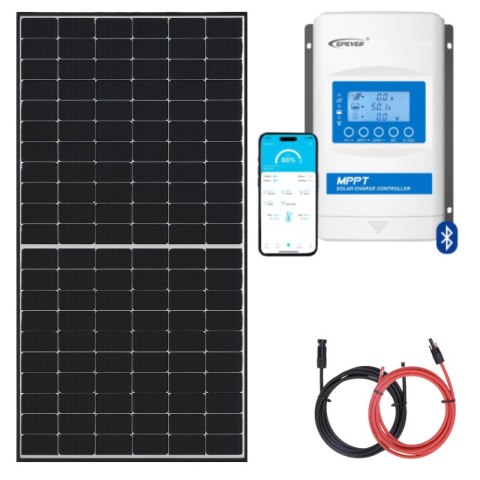 Panel słoneczny 455W z regulatorem ładowania 30A MPPT Panel słoneczny 455W z regulatorem ładowania 30A MPPT