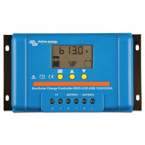 Regulator PWM DUO LCD&USB 12/24V-20A