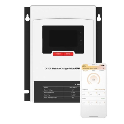 Regulator ładowania / ładowarka DC-DC SRNE MPPT 30A