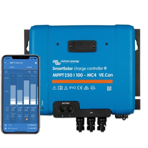 SmartSolar MPPT 250/100-MC4 VE.Can SmartSolar MPPT 250/100-MC4 VE.Can