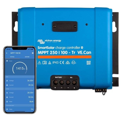 SmartSolar MPPT 250/100-Tr VE.Can SmartSolar MPPT 250/100-Tr VE.Can