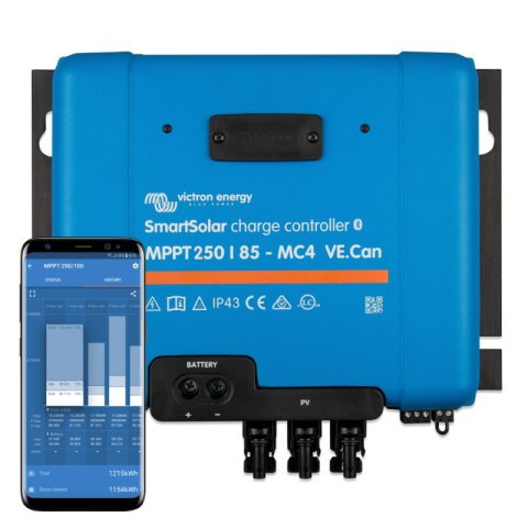 SmartSolar MPPT 250/85-MC4 VE.Can SmartSolar MPPT 250/85-MC4 VE.Can