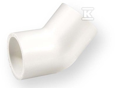 KOLANO 45ST KW/KW PVC 1 1/2 KOLANO 45ST KW/KW PVC 1 1/2