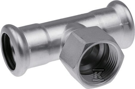 TRÓJNIK 22X1/2X22MM GW INOX PRESS