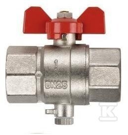 ZAWÓR KULOWY V - 15 G 1/2" ZAWÓR KULOWY V - 15 G 1/2"