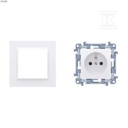 GN.1-KR.Z/U BIAŁE+RAMKA SIMON10