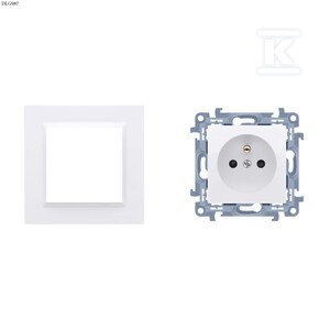 GN.1-KR.Z/U BIAŁE+RAMKA SIMON10