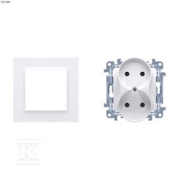 GN.2-KR.B/U BIAŁE+RAMKA SIMON10