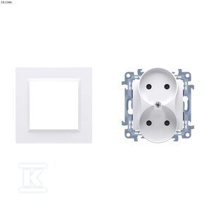 GN.2-KR.B/U BIAŁE+RAMKA SIMON10