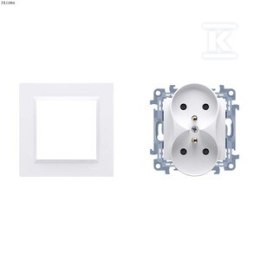 GN.2-KR.Z/U BIAŁE+RAMKA SIMON10