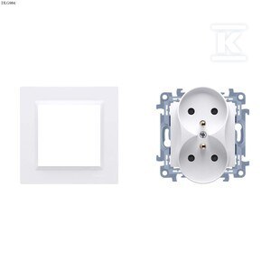 GN.2-KR.Z/U BIAŁE+RAMKA SIMON10