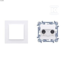 GN.ANTEN.R-TV PRZE.10DB BIAŁE+RA.SIMON1