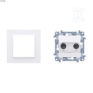 GN.ANTEN.R-TV PRZE.10DB BIAŁE+RA.SIMON1