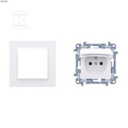 GN.Z/U IP44 Z/U.PRZE.TO.BIAŁE+RA.SIMON1