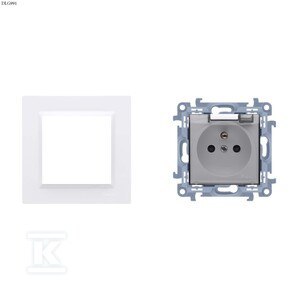 GN.Z/U IP44 Z/U.PRZE.TR.BIAŁE+RA.SIMON1