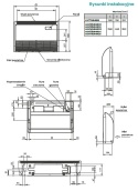 Klimatyzator Hisense Turbo inverter 12,1 kW przypodłogowo-sufitowy