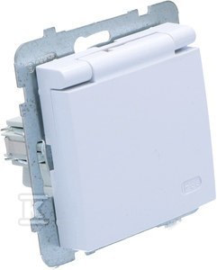 GN.1-KR.Z/U IP44 BI. WI.+R.1-KR.BIAŁY A