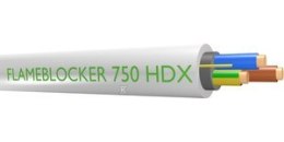 HDX-ŻO 3X1,5 RE 750V DCA