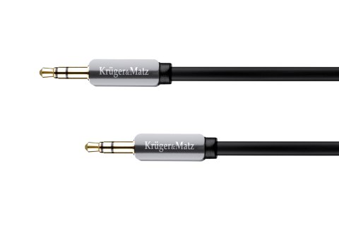 Kabel wtyk prosty - wtyk prosty jack 3.5 stereo 1.8m Kruger&Matz Kabel wtyk prosty - wtyk prosty jack 3.5 stereo 1.8m Kruger&Matz