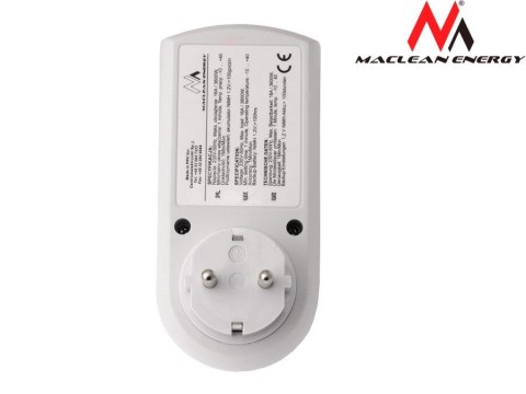Timer cyfrowy Maclean Energy MCE05G Timer cyfrowy Maclean Energy MCE05G