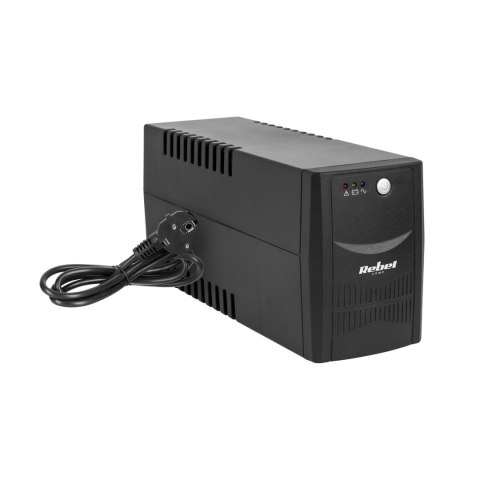 Zasilacz awaryjny UPS REBEL model Micropower 600 ( offline, 600VA / 360W , 230 V , 50Hz ) Zasilacz awaryjny UPS REBEL model Micropower 600 ( offline, 600VA / 360W , 230 V , 50Hz )