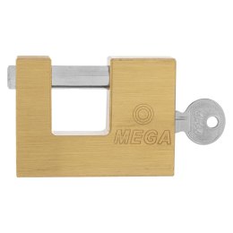 24550K Kłódka trzpieniowa mosiężna 50mm karta, Mega