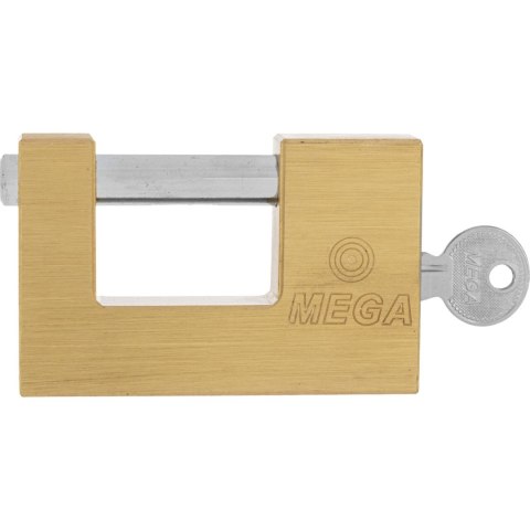 24575 Kłódka trzpieniowa mosiężna 75mm, Mega 24575 Kłódka trzpieniowa mosiężna 75mm, Mega