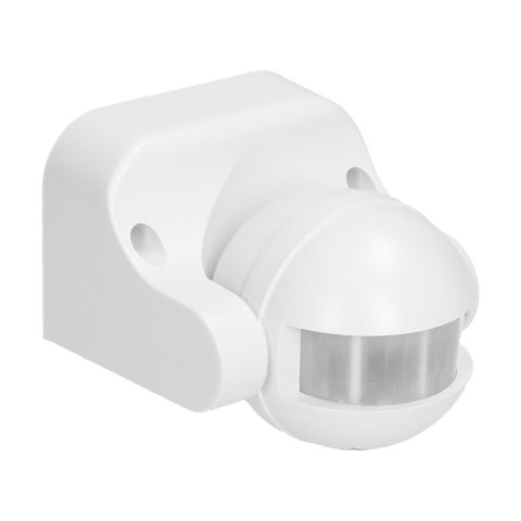 Czujnik ruchu 180st., pionowa regulacja, IP44, 1200W, biały Czujnik ruchu 180st., pionowa regulacja, IP44, 1200W, biały